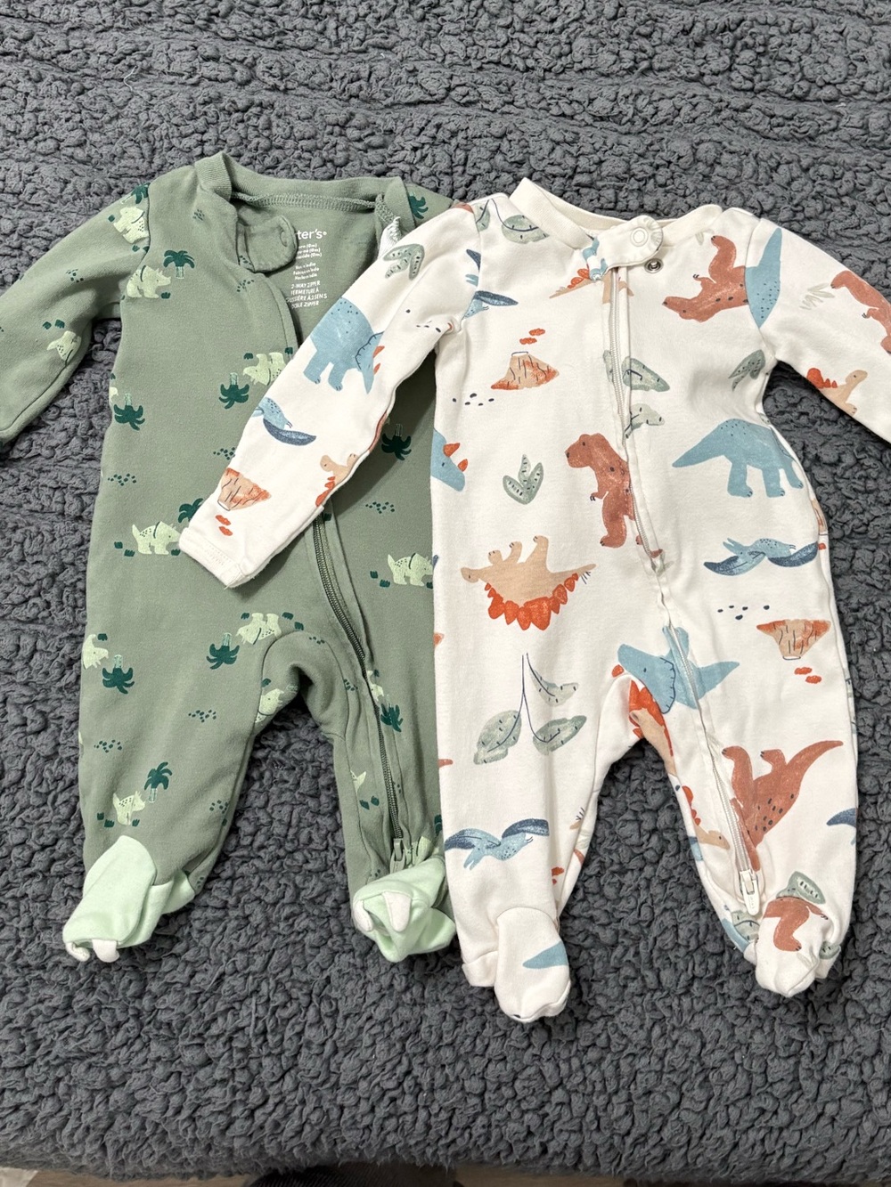 Carter's | 2 Dinosaur One-Pieces